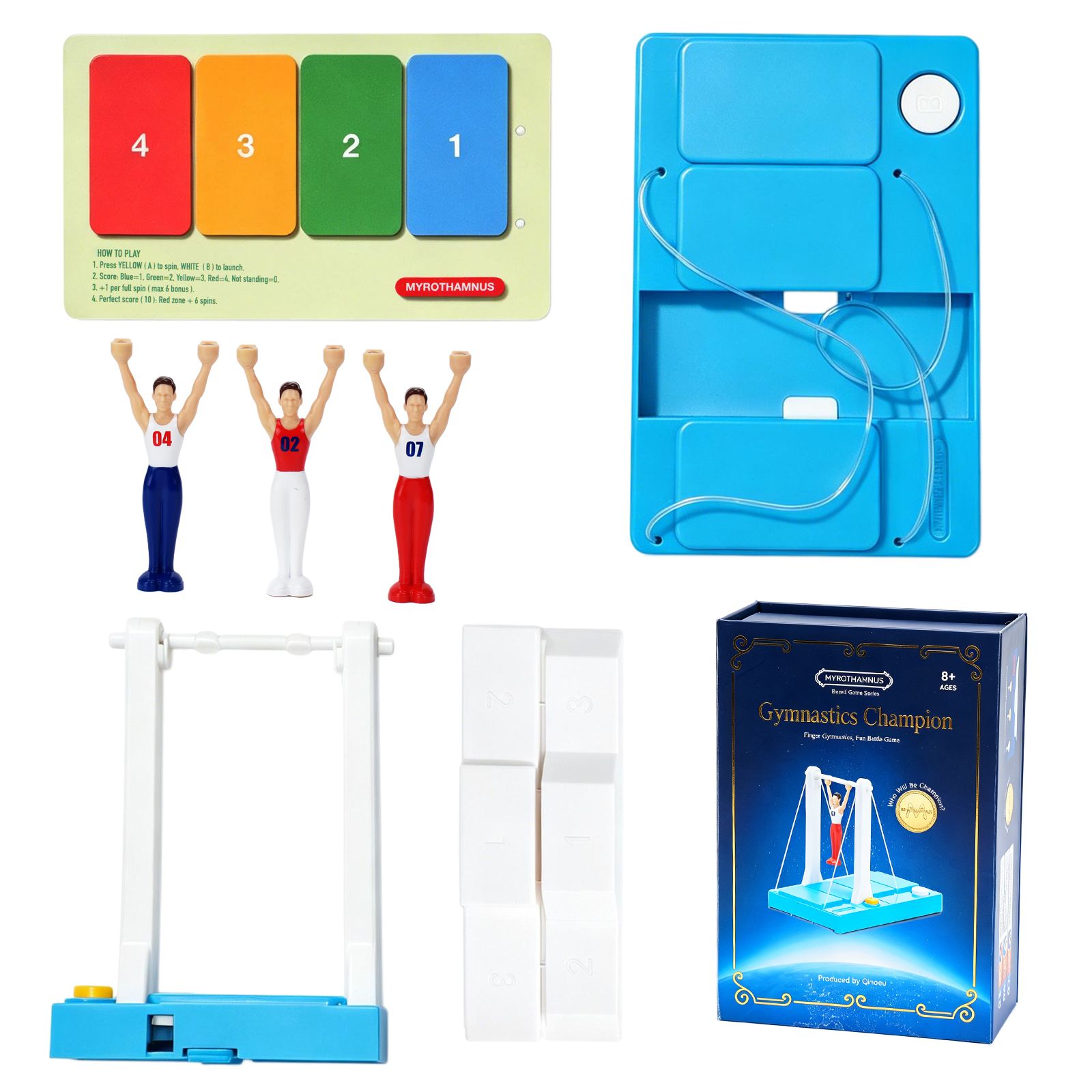 CP7100 Gymnastics Champion STEM Toy with 3 Unique Athletes - Image 4